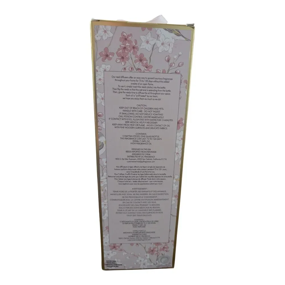 MG Studio Botanical Collection Japanese Cherry Blossom High Fragrance Diffuser